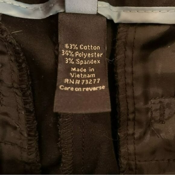 Apt. 9 Black cropped modern fit pants size 8 - Picture 6 of 7